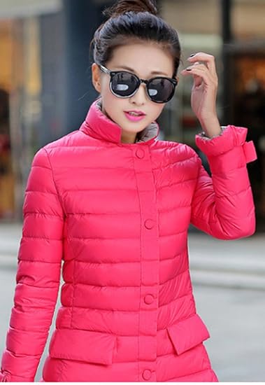 Amazon ジャケット レディース ダウンジャケット Aライン ダウンコート 可愛い 大きいサイズ 秋服 冬服 防寒 デート 大人 美ライン ダウン コート ジャケット 通販