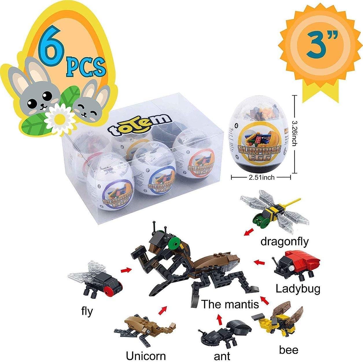 Which Is The Best Easter Eggs Filled With Building Bricks