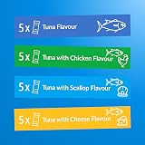 INABA Churu Cat Treat Tuna Variety Box 1 Pack 20 x 14g Soft & Creamy view 2