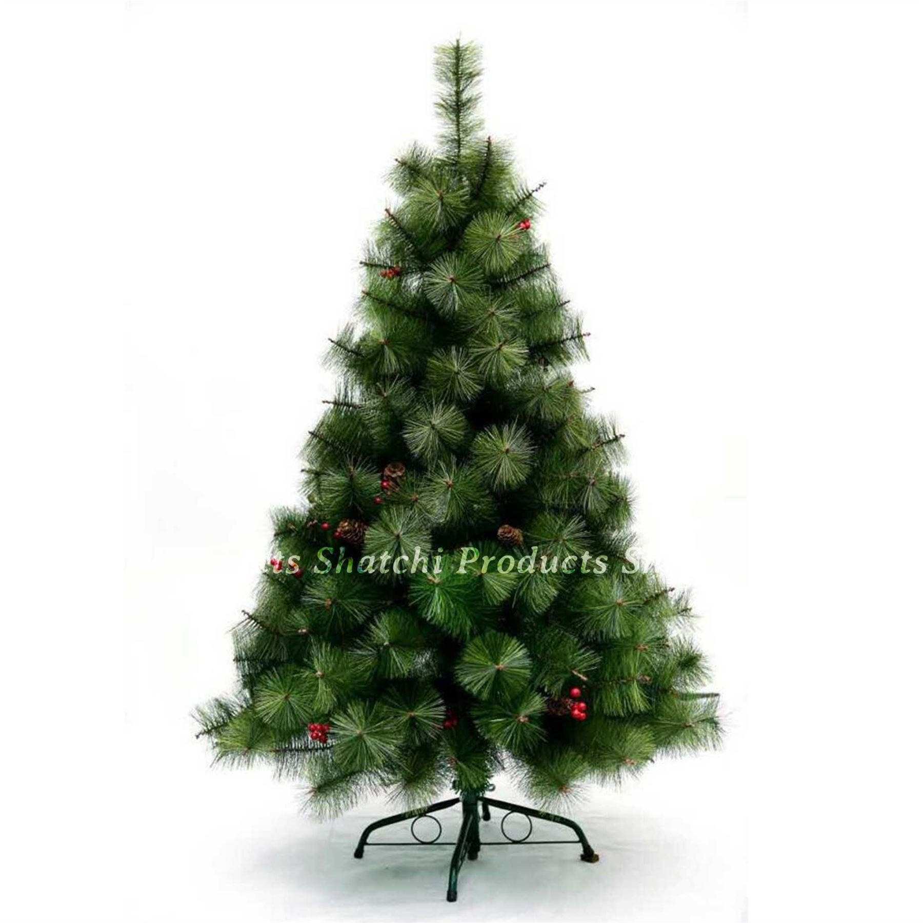 5ft Elegant Self Decorated Artificial Christmas Tree with Bolder Pine Xmas Home Decorations 150cm
