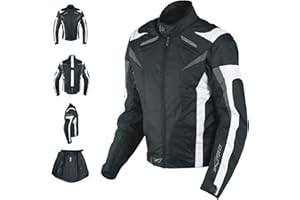 Ladies Textile Jacket sport Racing CE Armour Thermal Liner Biker Motorcycle