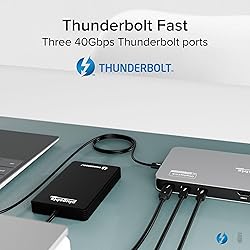 Plugable Thunderbolt 4 Dock for Quad Monitors
