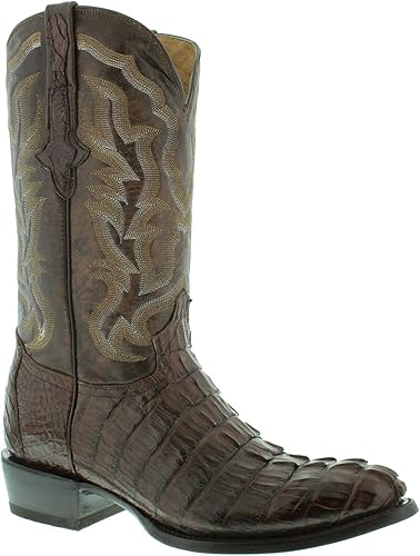 botas vaqueras de piel de cocodrilo