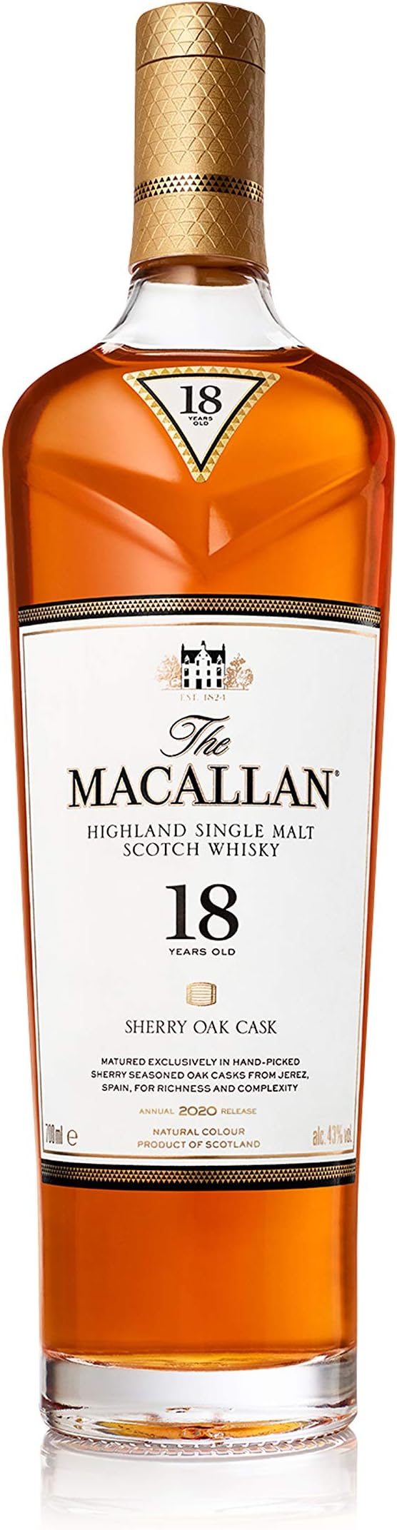 Amazon Co Jp ザ マッカラン 18年 ウイスキー イギリス 700ml 食品 飲料 お酒 Amazon Co Jp ザ マッカラン 18年 ウイスキー イギリス 700ml 食品 飲料 お酒