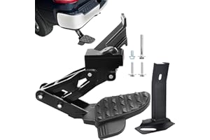 ASOPARTS Rear Bed Step Compatible with 2019 2020 2021 2022 2023 2024 Dodge Ram 2500 3500 Retractable Bumper Tailgate Step # 82215842AE 82215842AC 82215842AD 82215842AH