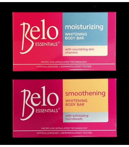 belo glutathione soap Essentials Moisturizing Body Bar Gentle Cleansing Hydrating Bath Skincare Solution Smooth Texture Enhancer dead skin BELO Intensive Whitening Bar Kojic