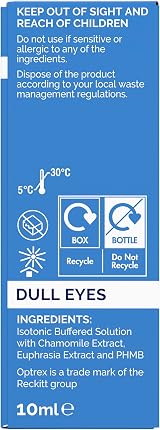 Optrex Dazzling Eye Drops 10ml - Brightens & Revives Dull Eyes view 9