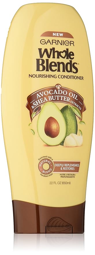 Garnier Whole Blends Conditioner with Avocado Oil & Shea Butter Extracts, 22 fl. oz.