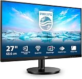 Philips 275V8LA 27 inch QHD VA Monitor 2560x1440 75Hz Adaptive Sync