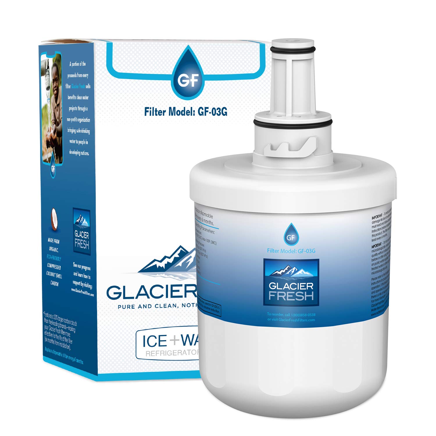 DA2900003G Refrigerator Water Filter Replacement for Samsung DA2900003G, AquaPure Plus DA29