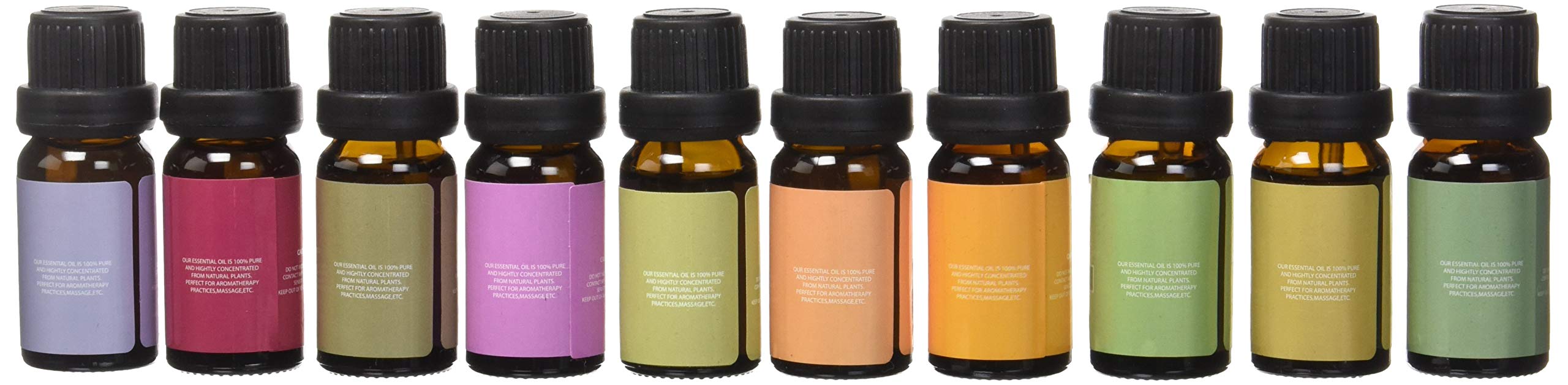 Lagunamoon Premium Essential Oils Set,Top 20 Pure Natural Aromatherapy Oils Lavender Frankincense Peppermint Rose Rosemary Sandalwood