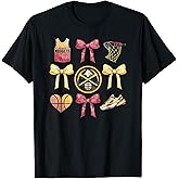 NBA Denver Nuggets Bow Grid T-Shirt