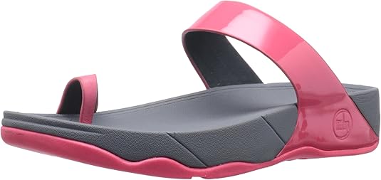 Amazon.com | FitFlop Women's Sho Thong Sandal, Punch Pink | Flip-Flops