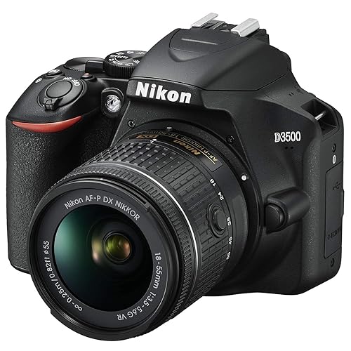 Nikon D3500 DSLR Camera with Lens NIKKOR AF-P DX 18-55mm - Main Image