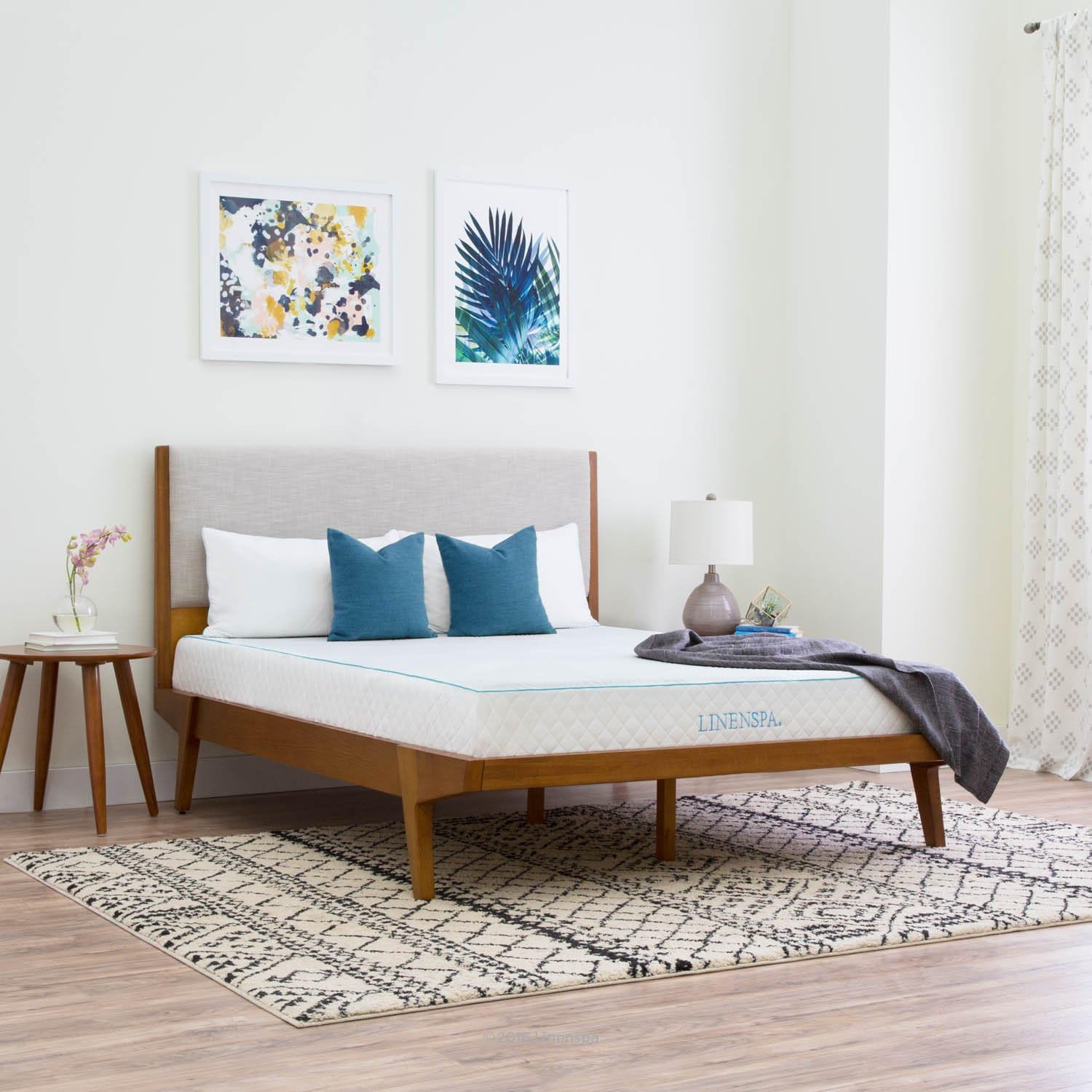 Best linenspa 2 inch memory-foam mattress topper