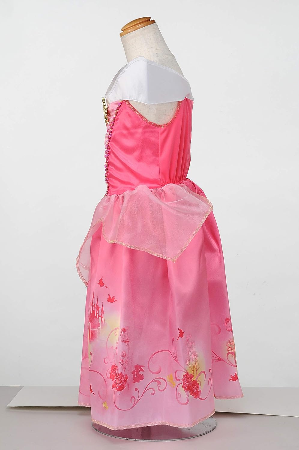 Amazon 国内販売正規品 ディズニー プリンセス おしゃれドレス オーロラ姫 100cm 110cm キッズコスチューム おもちゃ