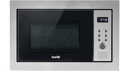 Dellonda Baridi 25L Integrated Microwave Oven with Grill 900W Stainless Steel