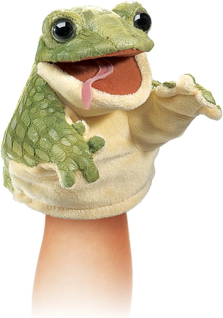folkmanis frog puppet