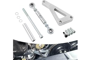 VVORHSBELL SBC Alternator Bracket Adjustable Kit Compatible with Chevy SBC 305 327 350 383 5.0L 5.7L V8 Eight Cylinder Long Water Pump