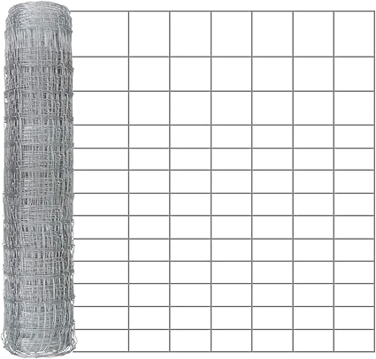 Wildzaun Eider 150 14 15 50 M Lang Stabiler Verzinkter Drahtzaun In Der Hohe 150 Cm Amazon De Garten