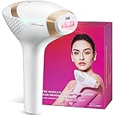 DermRays Laser Hair Removal for Women and Men, V4S for Skin Tone 1-5, Permanent Reduction in Hair Regrowth, The World's First FDA-cleared Home-use Wide-Angleᅠ810nm Laser Hair Removal Device.
