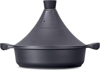 INTIGNIS Tagine Cooking Pot 28cm 4.1L Nonstick Coating Universal Hob