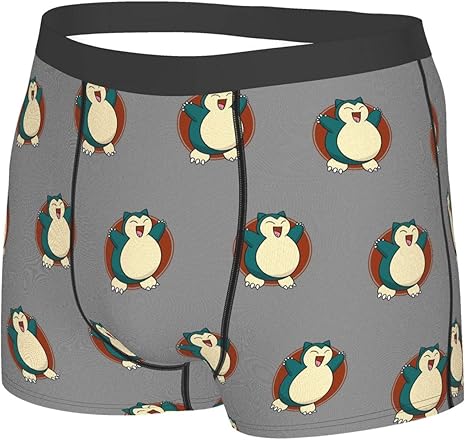 Amazon Co Jp カビゴン ポケモン 4 ボクサーパンツ 快適 通気 吸汗 速乾 おしゃれ 個性 漫画のプリント メンズ 下着 ボクサー パンツ 服 ファッション小物