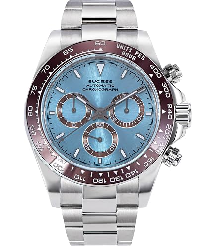 Amazon.com: Sugess Chrono Racing 39mm 418-2 S418-2.004.E
