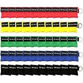 AOUTACC 50pcs CPR Face Shield Mask, Keychain Mask Disposable Emergency Kit | CPR Face Shields for First Aid Cardiac Resuscitation Training