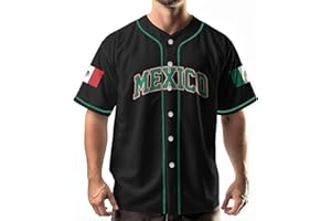 GEPOS Unisex Baseball Jerseys Shirt, Men's Uniform Casual Jersey Shirts, Sports Shirt Gifts