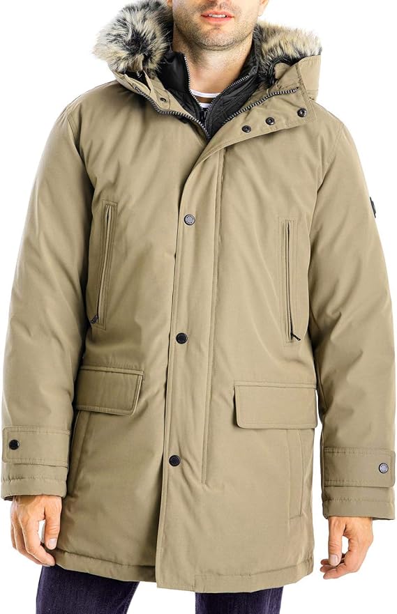 mens michael kors parka