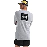 THE NORTH FACE Men's Core Box Long Sleeve NSE Tee | T-shirt With Ribbed Collar & Cuffs for Durability