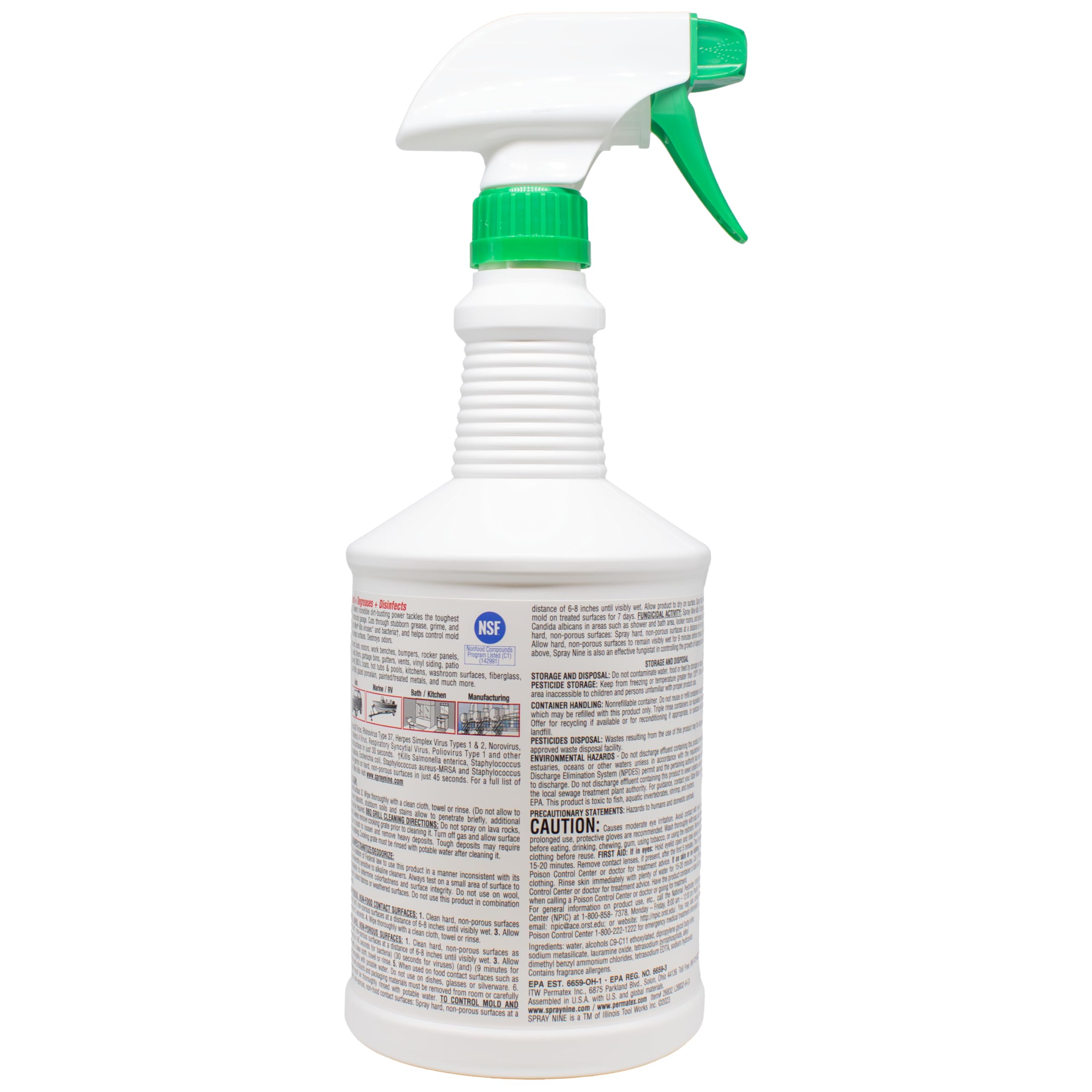 Mua Spray Nine 26832 Heavy Duty Cleaner, Degreaser & Disinfectant for ...