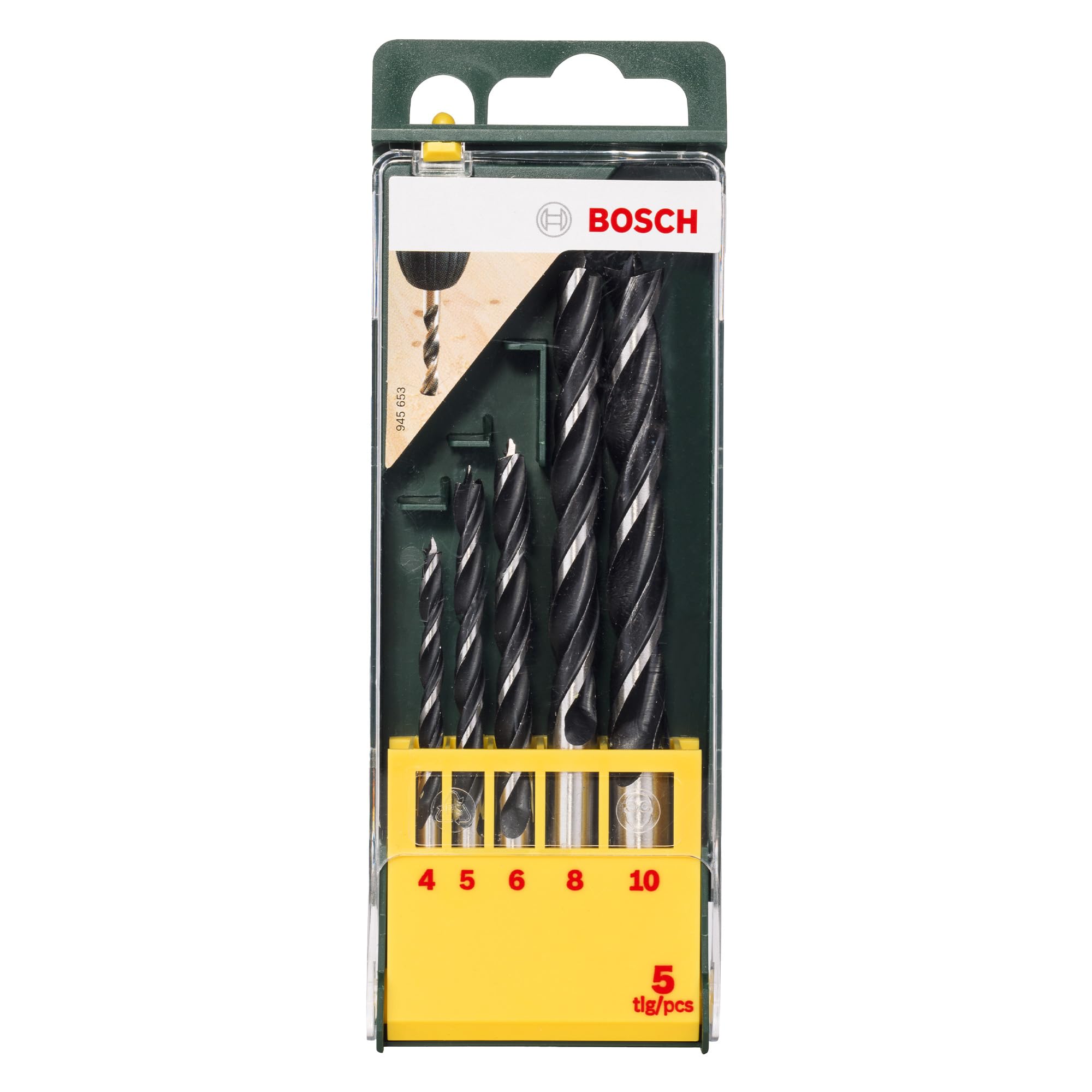 Bosch 2607019440 Wood Drill Bit Set (5-Piece)