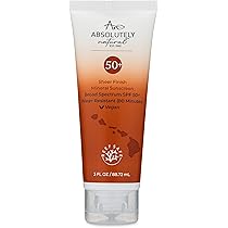 Amazon.com : Absolutely Natural SPF 50+ Mineral Sunscreen
