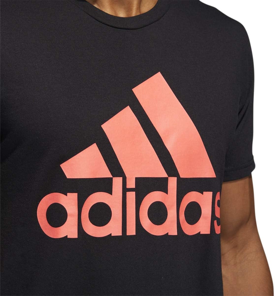 adidas Mens Black USA Olympic Flags Climalite Performance TShirt