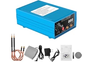 Battery Spot Welder, Handheld Spot Welder, 10 Position Output Power Adjustment, 5000W Portable Mini Spot Welding Equipment fo