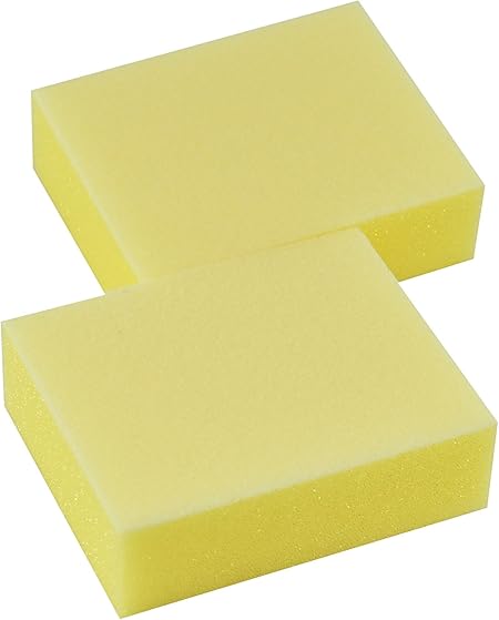 Amazon Taro Works プロが選ぶ 液が染みない コーティング剤 塗布用 スポンジ 日本製 ２個入り スポンジ 車 バイク