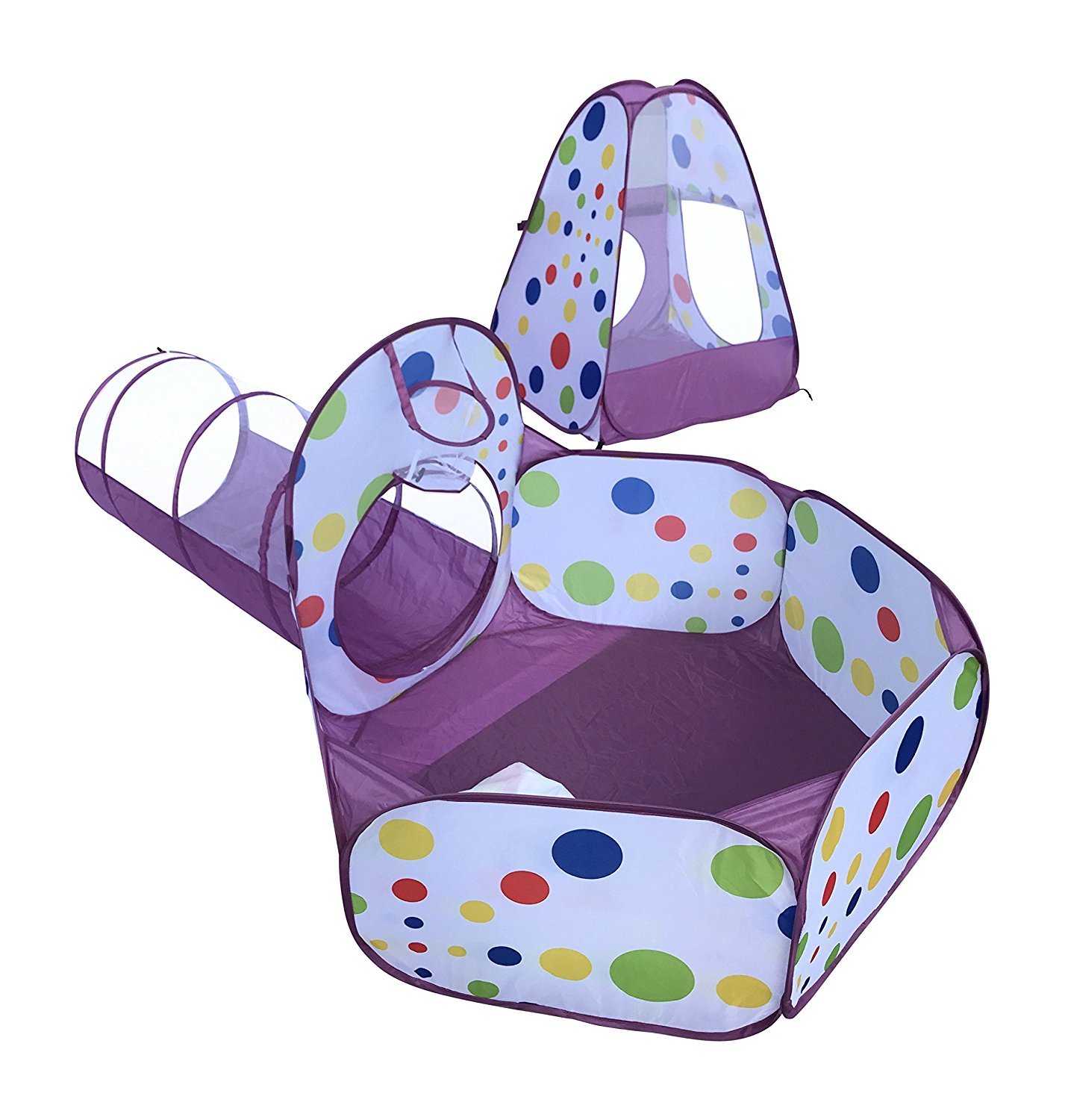 purple play tent