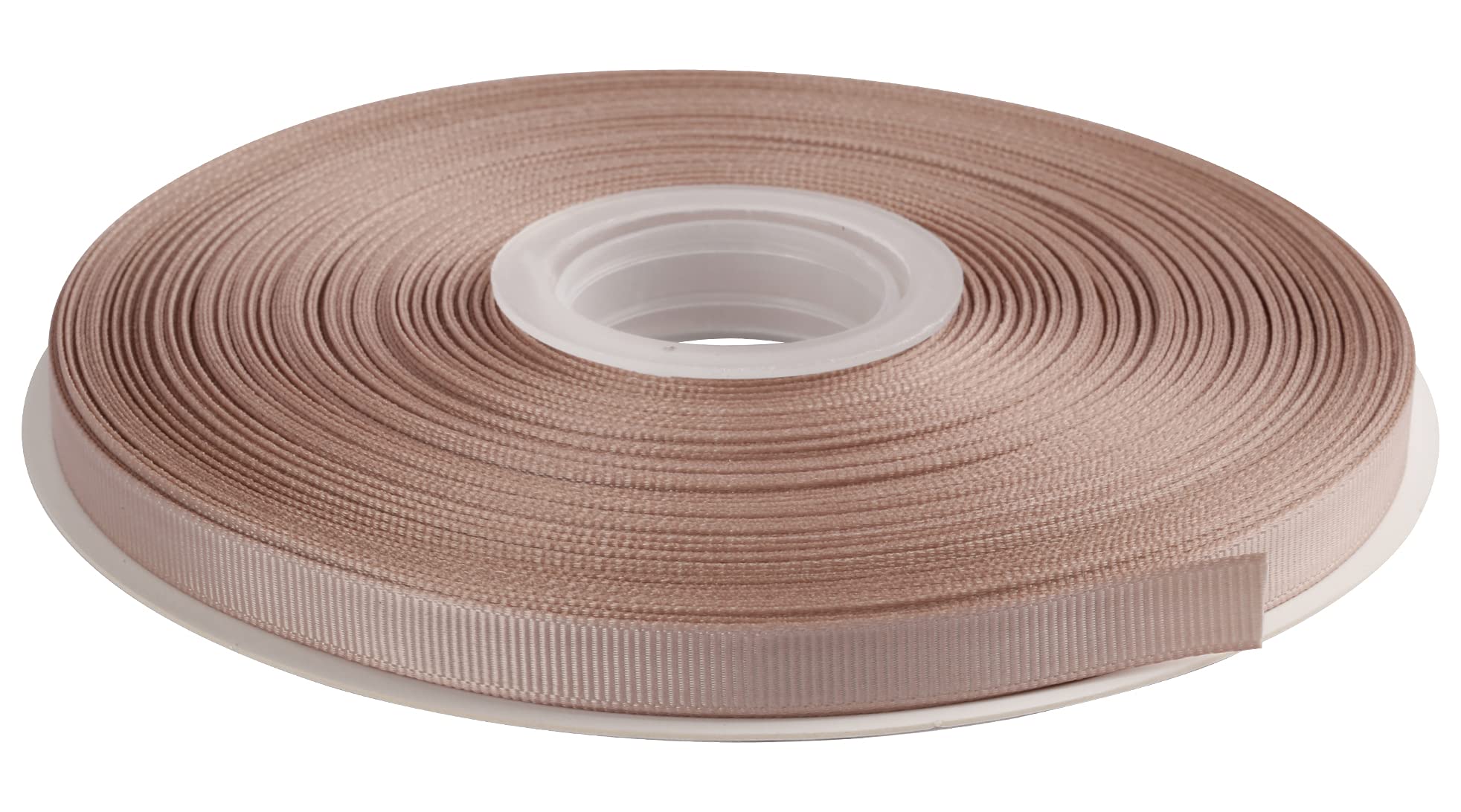 AVANAVA 9mm Wide Grosgrain Ribbon - 45 Meters, Ideal for Gift Wrapping, Hair Bows, Home Decor, Flower Arrangement (823-Ash)