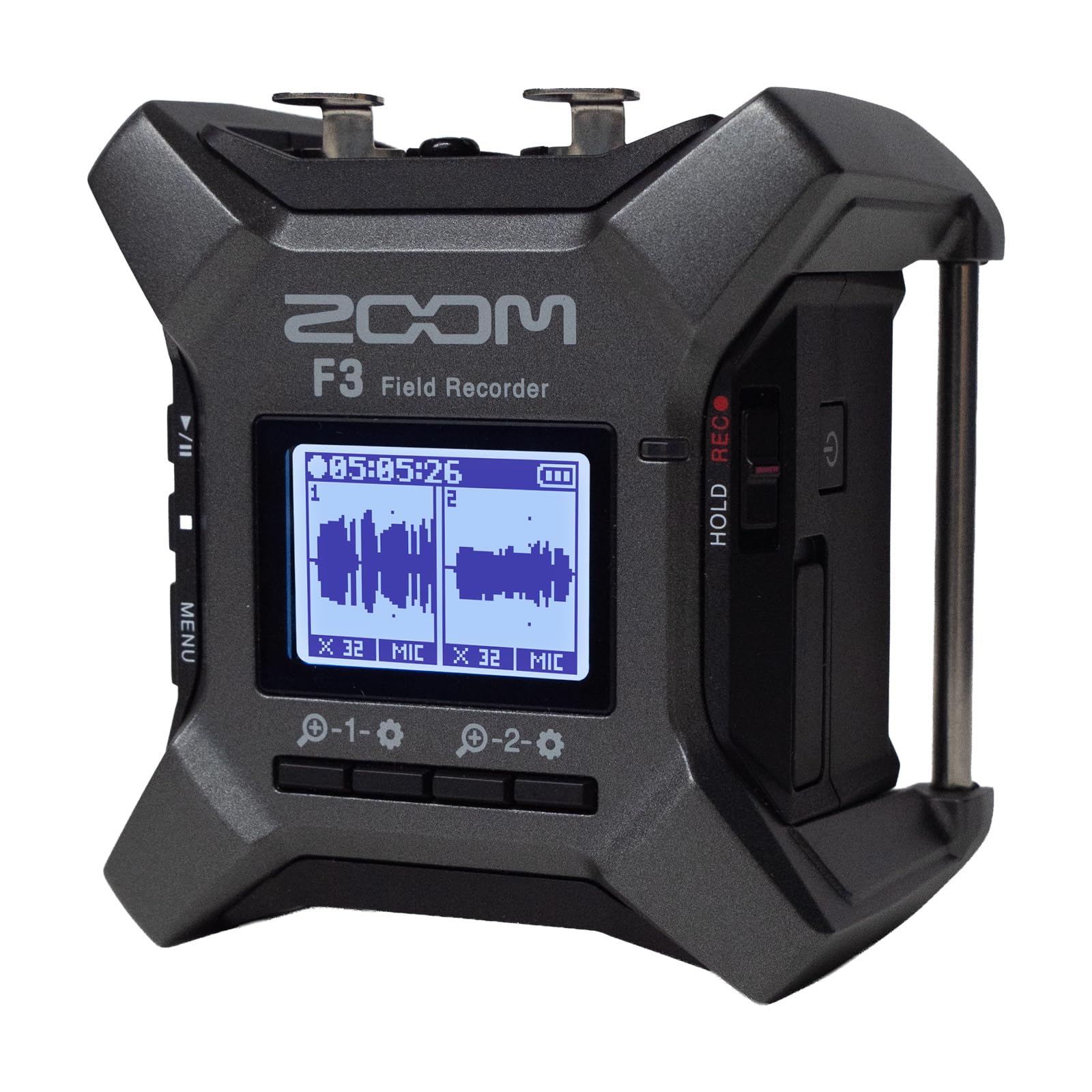ZOOM ズーム F3 小型軽量フィールドレコーダー 32bitフロート録音対応 XLRマイク入力 2系統搭載 ロケ撮影 映像制作 自然音収録に最適 USBオーディオインターフェース機能付き Fシリーズ 【国内正規品/メーカー保証3年】商品画像