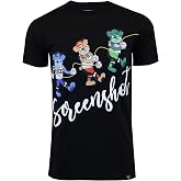 SCREENSHOT-1202-SS-2 Mens Hipster Hip-Hop Premium Urban Streetwear Latest Animation Fashion T-Shirts