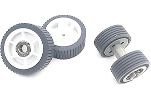OKLILI PA03656-0001 PA03656-E958 PA03656-E976 Scanner Pickup Pick Roller + Brake Roller Set Compatible with Fujitsu ScanSnap 