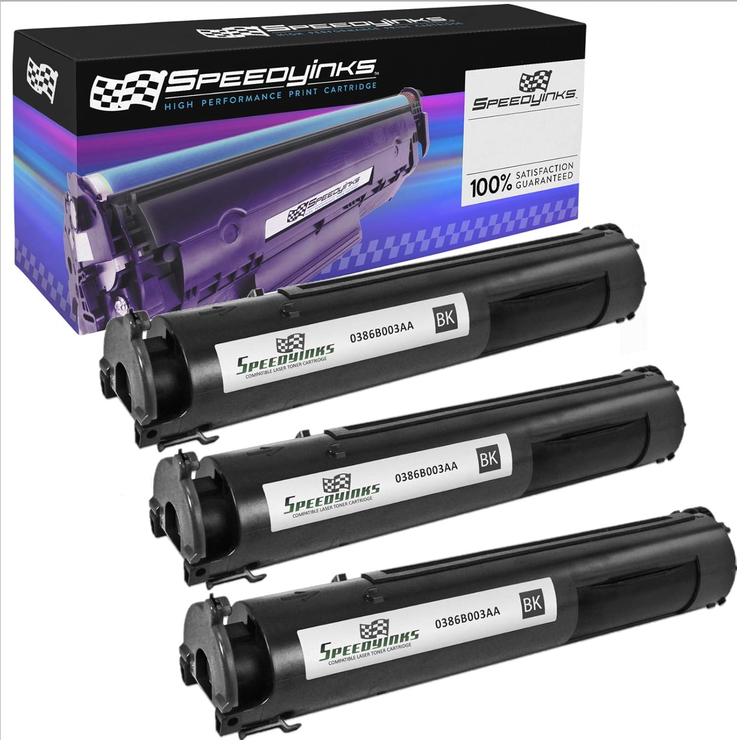Amazon.com: Speedy Inks Compatible Toner Cartridge Replacement for Canon  GPR22 0386B003AA (Black, 3-Pack): Office Products