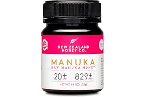 New Zealand Honey Co. Raw Manuka Honey UMF 20+ | MGO 829+, UMF Certified / 4.4oz