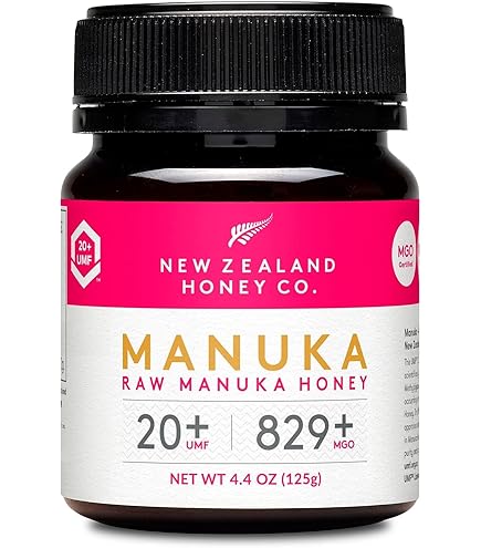 EGMONT HONEY Manuka Honey - MGO 83+ UMF 5+ 17.6oz Original from