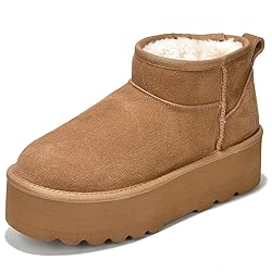 Project Cloud 100% Genuine Leather Ankle Boots for