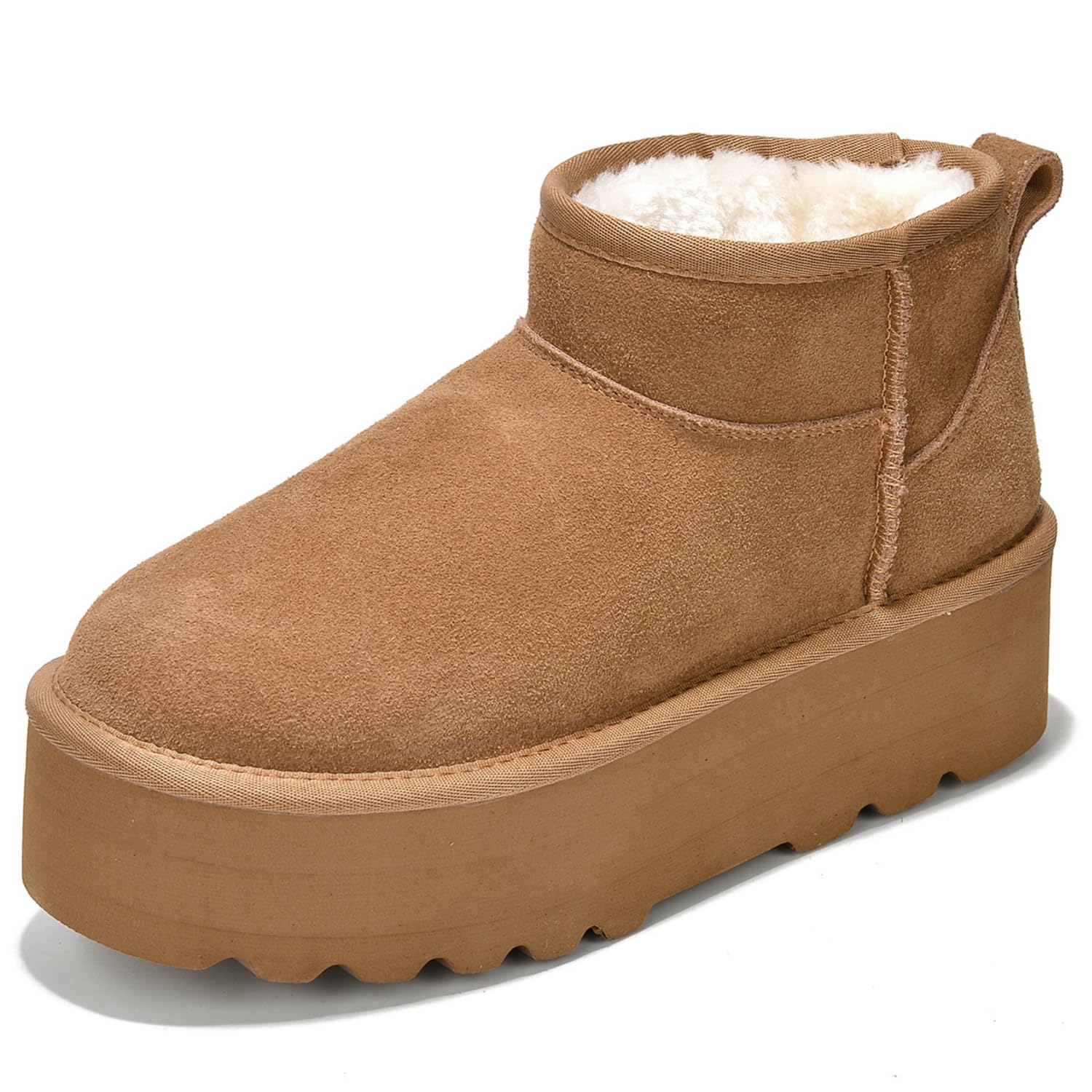 Project Cloud 100% Genuine Leather Ankle Boots for