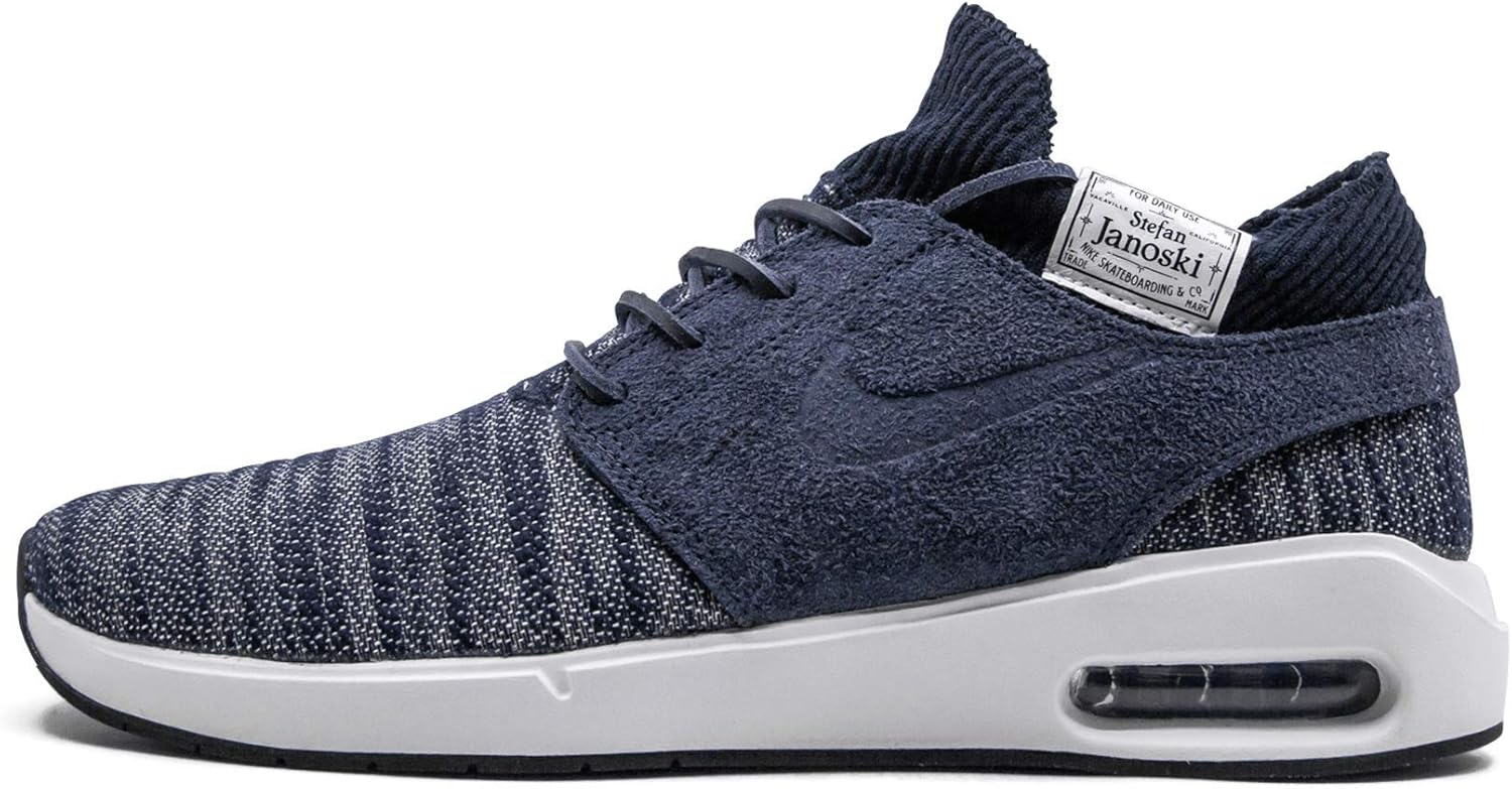 Nike SB Air Max Janoski 2 Premium - Bleu - Obsedian / Obsedian-summit White, 46 EU: Amazon.fr 