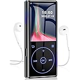 96GB MP3 Player with Bluetooth 5.0: Portable Lossless Sound Music Player with HD Speaker,2.4" Screen Voice Recorder,FM Radio,
